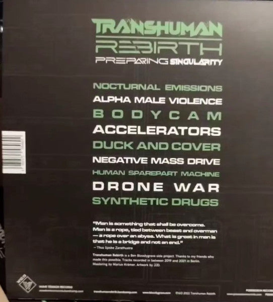 Preparing Singularity Transhuman Rebirth
