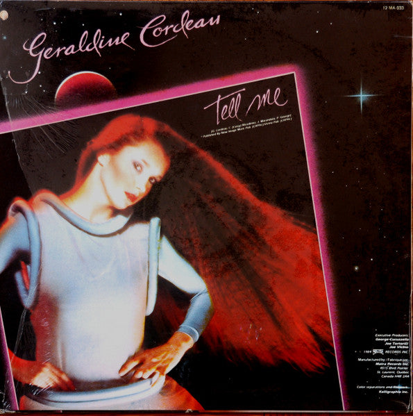 Tell Me Geraldine Cordeau