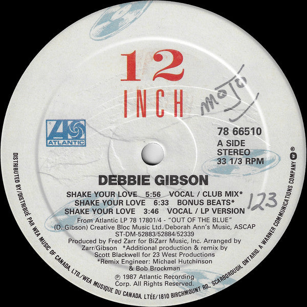 Shake Your Love Debbie Gibson