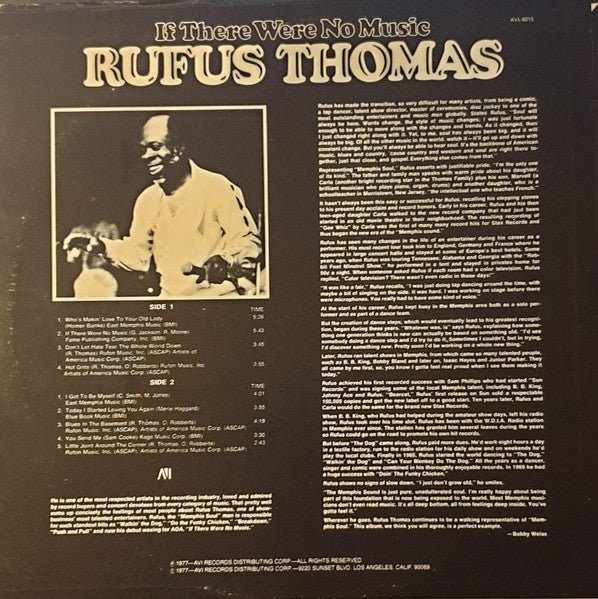If There Were No Music Rufus Thomas