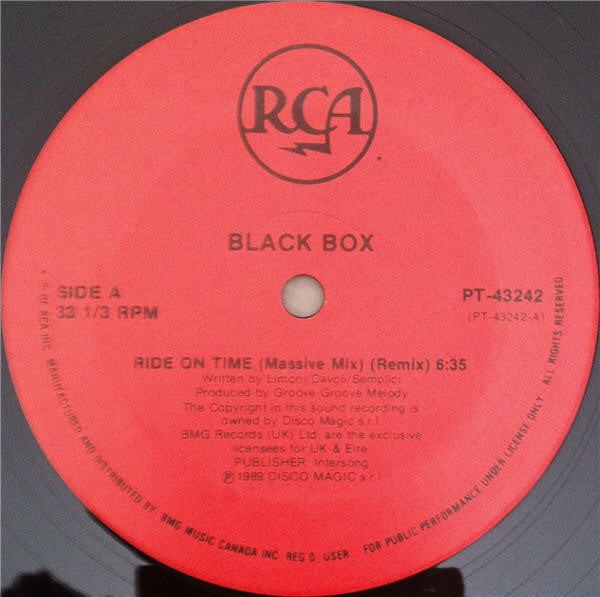 Ride On Time (Remix) Black Box