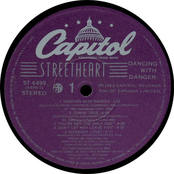 Dancing With Danger Streetheart