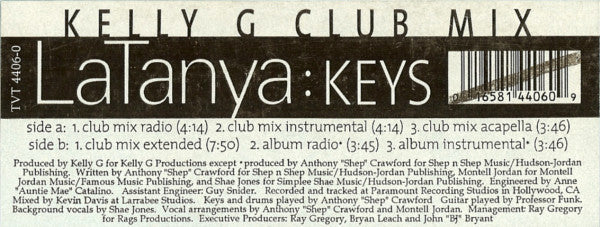 Keys (Kelly G Club Mix) LaTanya