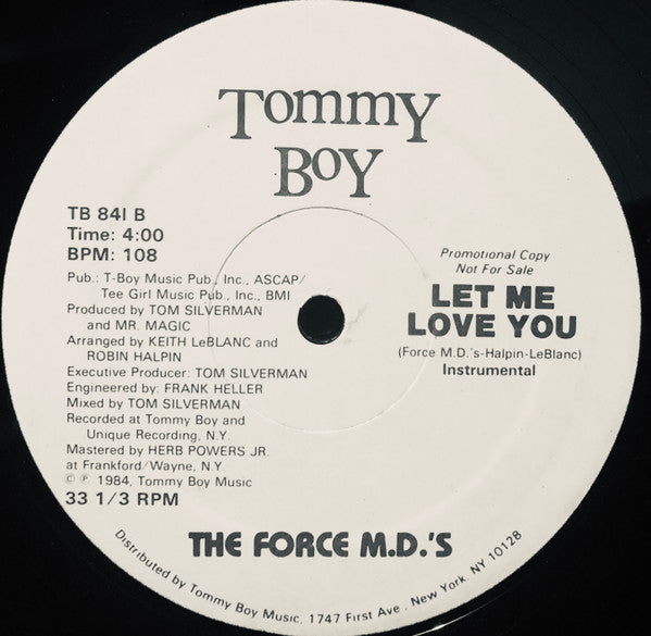 Let Me Love You Force MD's