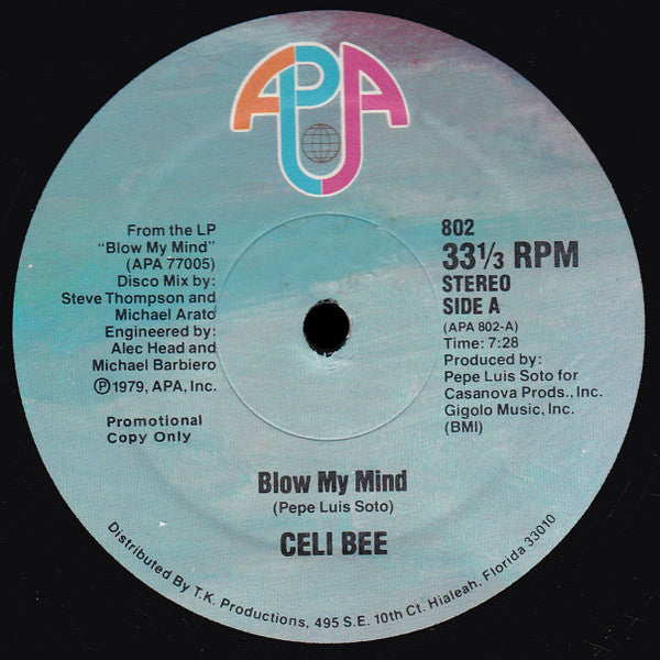 Blow My Mind / It's Love Celi Bee