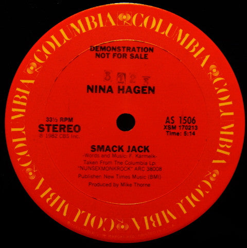 Smack Jack Nina Hagen