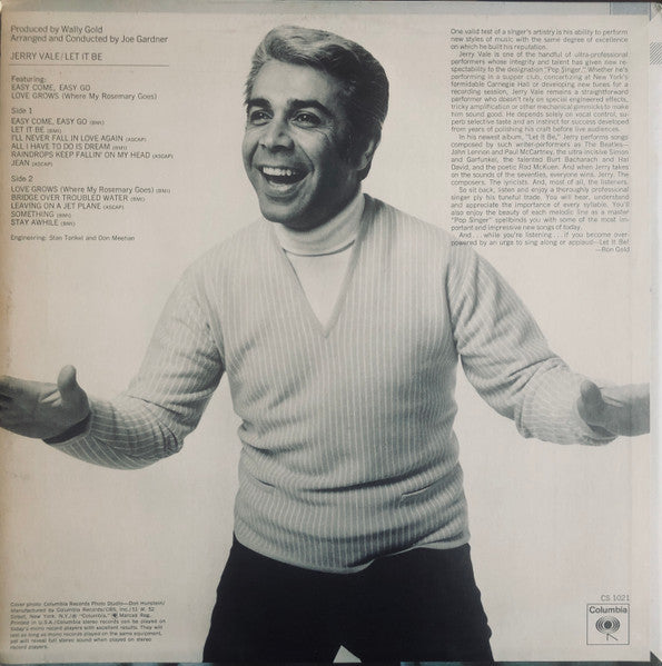 Let It Be Jerry Vale