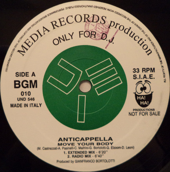 Move Your Body 2 Anticappella