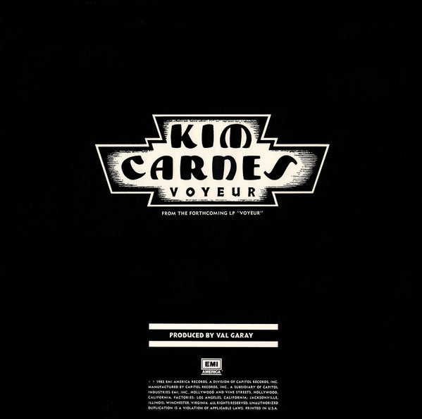 Voyeur (Extended Version) Kim Carnes