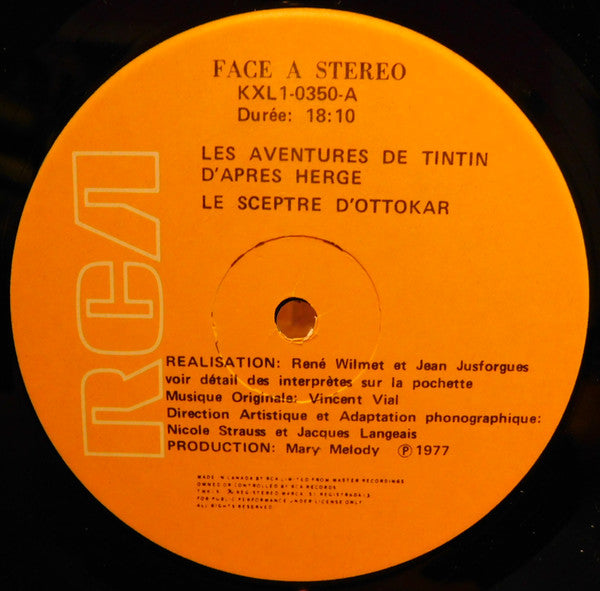 Les Aventures De Tintin - Le Sceptre D'Ottokar Hergé