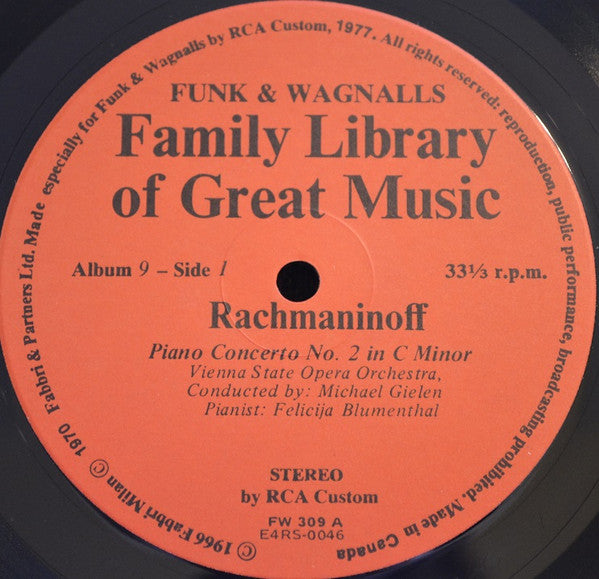 Piano Concerto No. 2 In C Minor / Symphonic Dances Opus 45, No. 2 And 3 / Vocalise Opus 34, No. 14 Sergei Vasilyevich Rachmaninoff