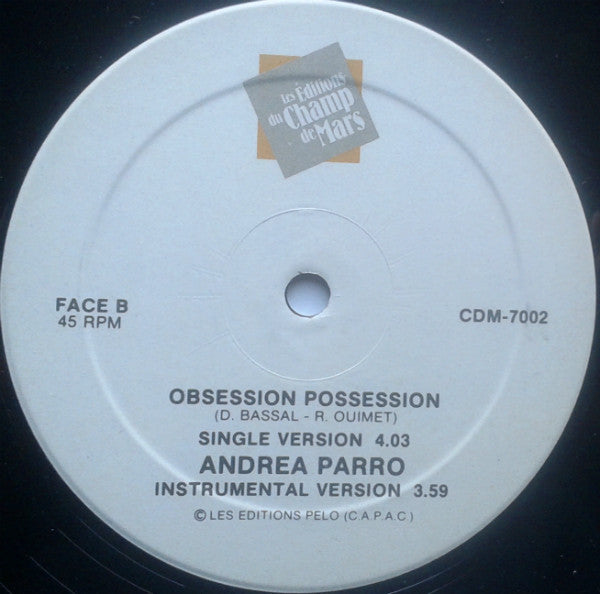 Obsession Possession Andréa Parro