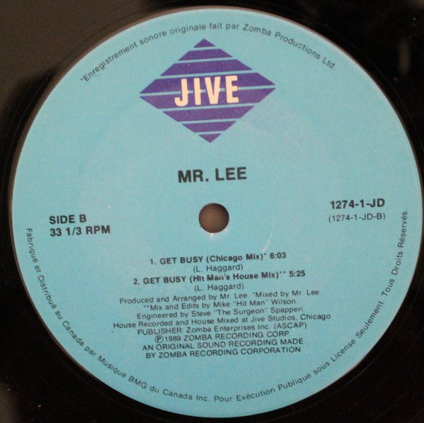 Get Busy Mr. Lee
