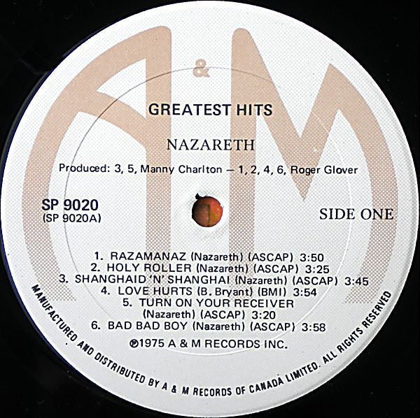 Greatest Hits Nazareth (2)