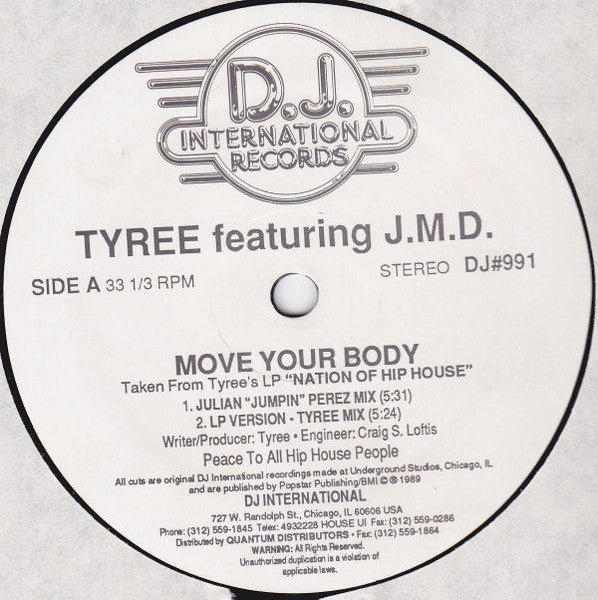 Move Your Body Tyree Cooper,J.M.D.