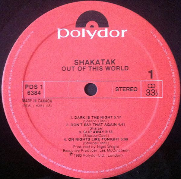 Out Of This World 2 Shakatak