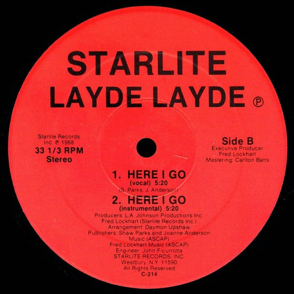 I Need A Man / Here I Go Ladye Ladye