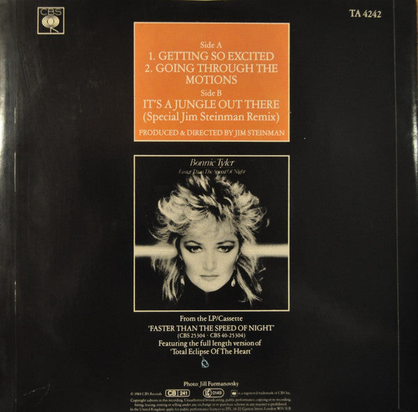 Getting So Excited Bonnie Tyler