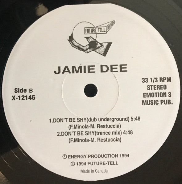 Don't Be Shy Jamie Dee