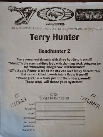 Headhunter (Vol. 2) Terry Hunter
