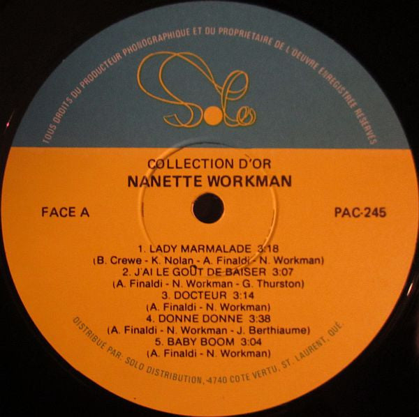Collection D'or Nanette Workman