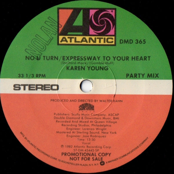 Karen Young - No U Turn / Expressway To Your Heart