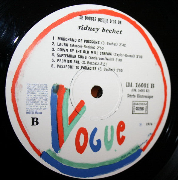Le Double Disque D'or De Sidney Bechet Sidney Bechet