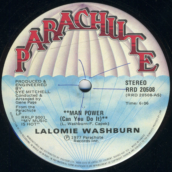 Man Power (Can You Do It) Lalomie Washburn