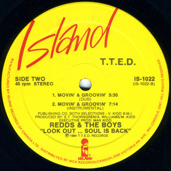 Movin' & Groovin' Redds And The Boys