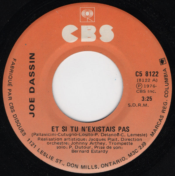 Joe Dassin - Et Si Tu N'Existais Pas