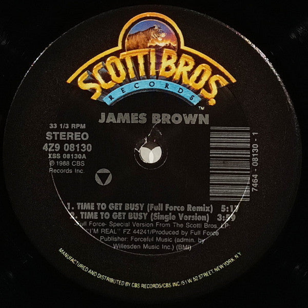 Time To Get Busy James Brown