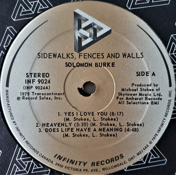Sidewalks, Fences And Walls Solomon Burke