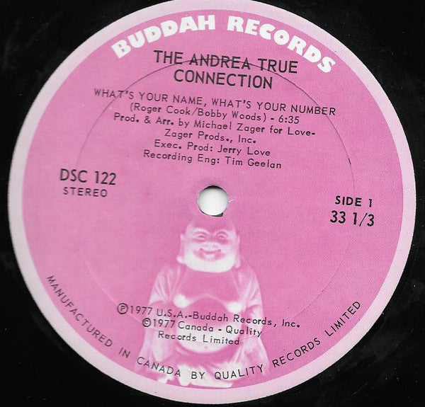 What's Your Name, What's Your Number / Fill Me Up (Heart To Heart) Andrea True Connection