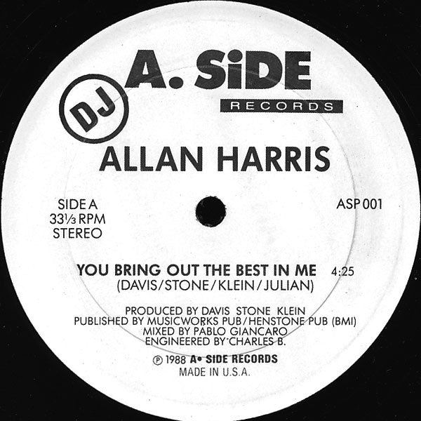 You Bring Out The Best In Me Allan Harris (5)