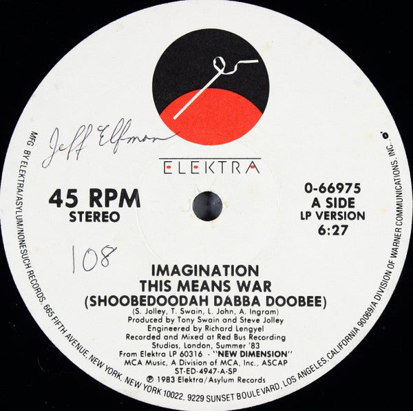 This Means War (Shoobedoodah Dabba Doobee) Imagination