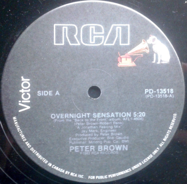 Overnight Sensation Peter Brown (2)