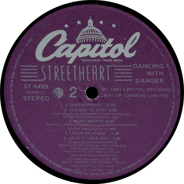 Dancing With Danger Streetheart