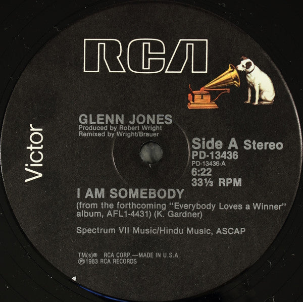 I Am Somebody Glenn Jones
