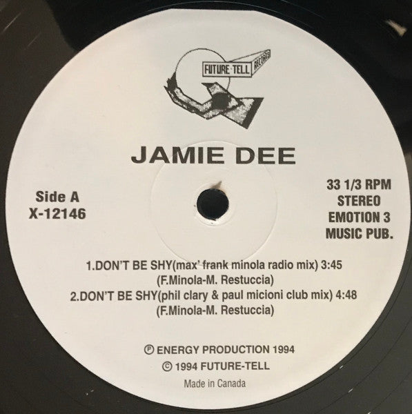 Don't Be Shy Jamie Dee