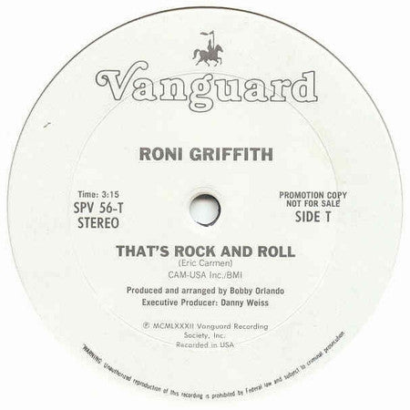 Love Is The Drug Roni Griffith