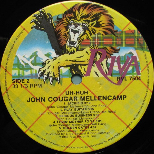 Uh-Huh John Cougar Mellencamp