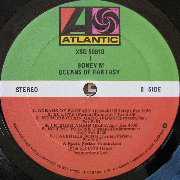 Oceans Of Fantasy Boney M.