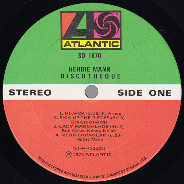Discothèque Herbie Mann