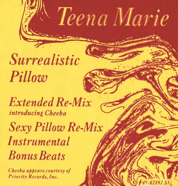 Oreiller surréaliste Teena Marie