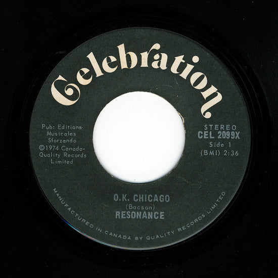 O.K. Chicago / Yellow Train Résonance