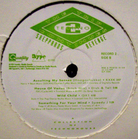 Techno 2 - Sheppards Revenge - The Trip Continues | Rectangle Triangle