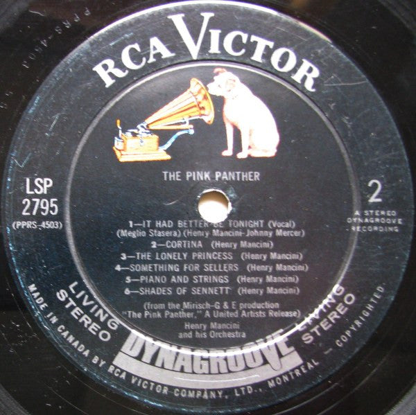 The Pink Panther (Music From The Film Score) Henry Mancini