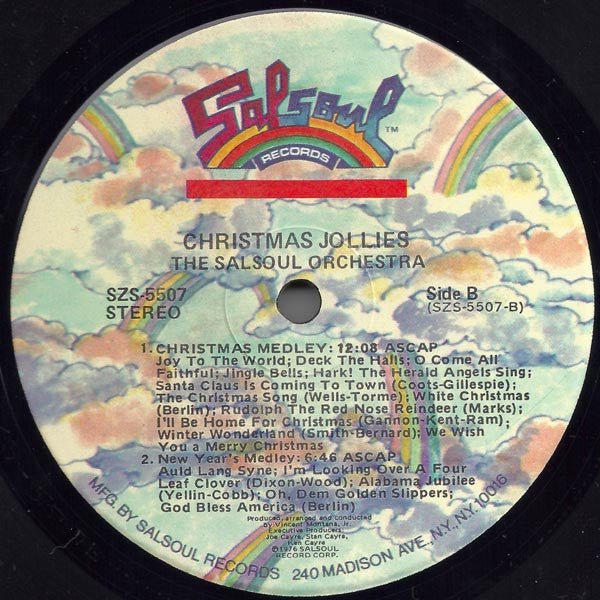 Christmas Jollies The Salsoul Orchestra