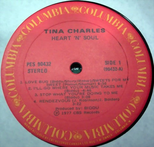 Heart 'N' Soul Tina Charles