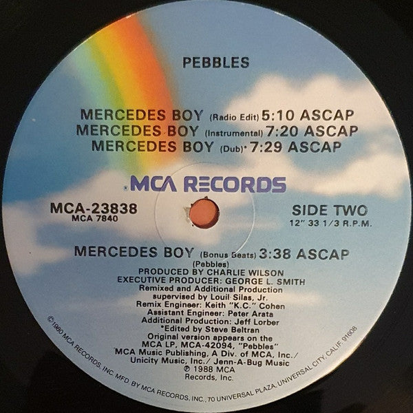 Mercedes Boy (12" Version) Pebbles
